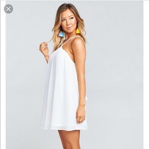Show me your Mumu Lexiton dress white